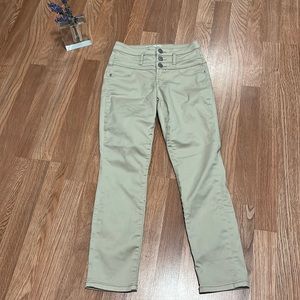 No Boundaries Khaki Mid Rise Skinny Jeans Sz 5